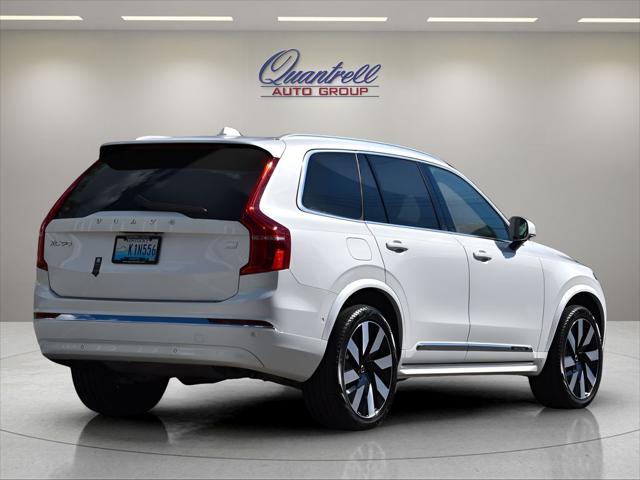 2024 Volvo XC90 Recharge Plug-In Hybrid SUV in Crystal White Metallic thumbnail 4