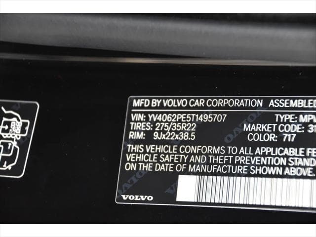 2026 Volvo XC90 SUV in Onyx Black Metallic thumbnail 24