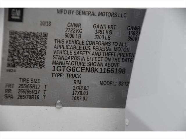 2019 GMC Canyon Truck in Summit White thumbnail 23
