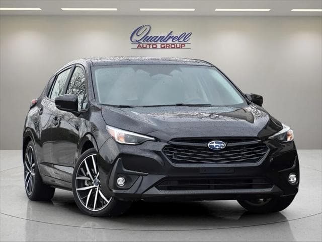 2025 Subaru Impreza in Crystal Black Silica