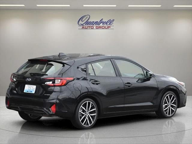 2025 Subaru Impreza Hatchback in Crystal Black Silica thumbnail 4