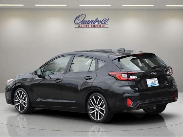2025 Subaru Impreza Hatchback in Crystal Black Silica thumbnail 6