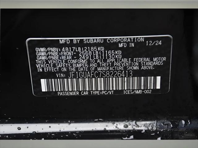 2025 Subaru Impreza Hatchback in Crystal Black Silica thumbnail 26
