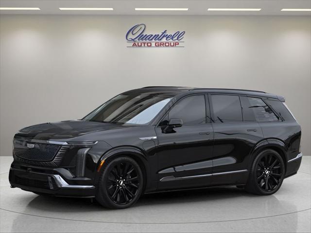 2026 Cadillac VISTIQ SUV in Stellar Black Metallic thumbnail 8