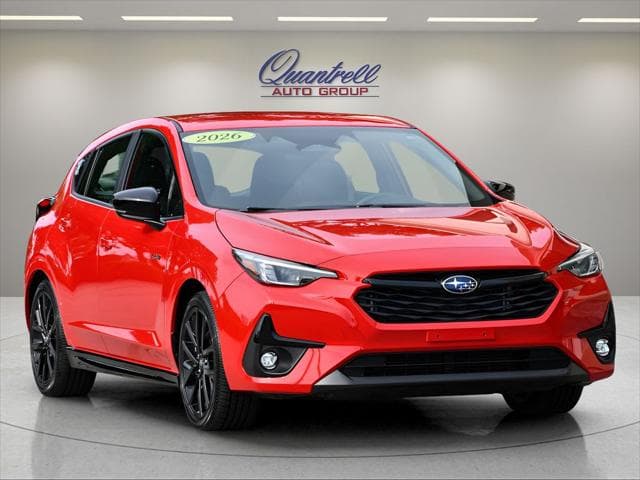 2026 Subaru Impreza Hatchback in Pure Red thumbnail 2