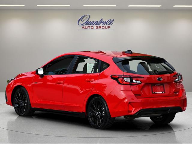 2026 Subaru Impreza Hatchback in Pure Red thumbnail 6