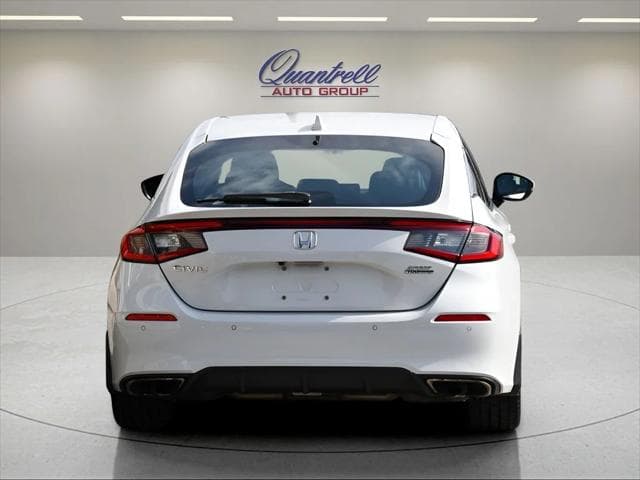 2022 Honda Civic Hatchback Hatchback in Platinum White Pearl thumbnail 5