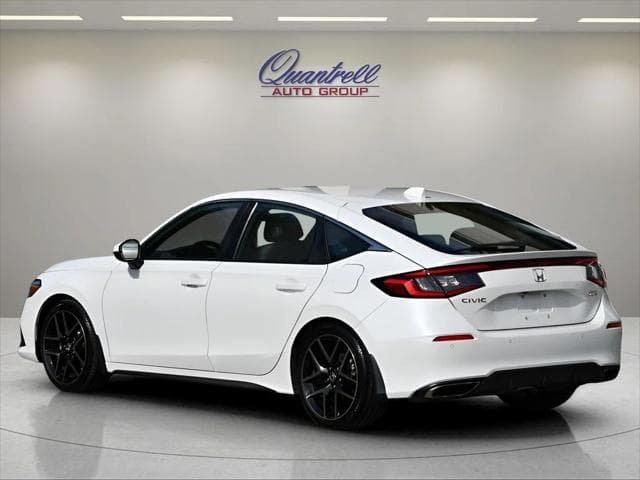 2022 Honda Civic Hatchback Hatchback in Platinum White Pearl thumbnail 6