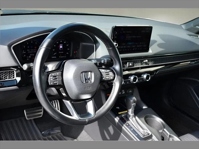2022 Honda Civic Hatchback Hatchback in Platinum White Pearl thumbnail 13