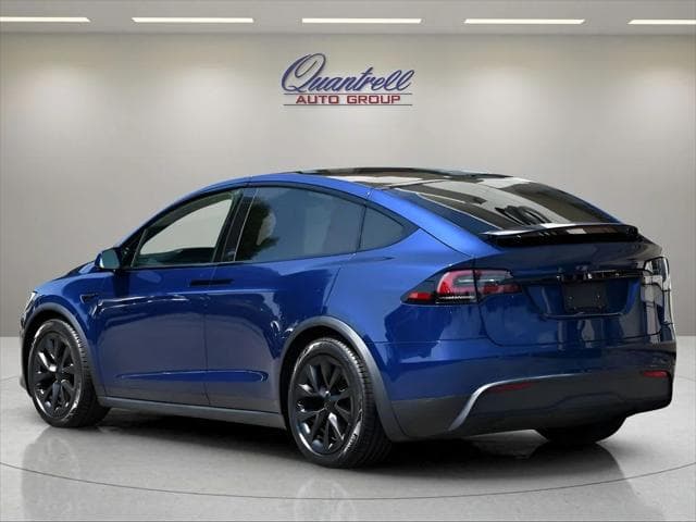 2023 Tesla Model X SUV in Deep Blue Metallic thumbnail 6
