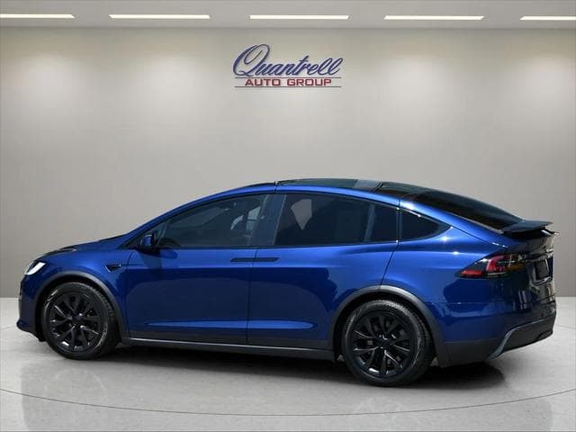2023 Tesla Model X SUV in Deep Blue Metallic thumbnail 7