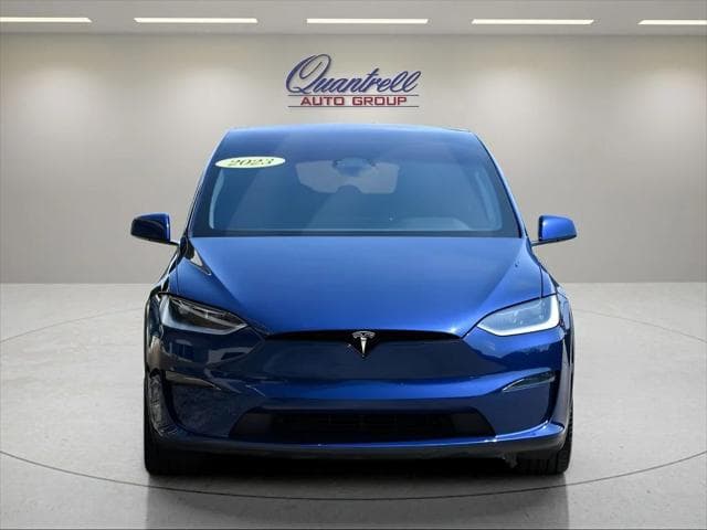 2023 Tesla Model X SUV in Deep Blue Metallic thumbnail 9