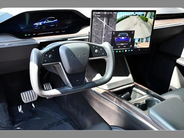 2023 Tesla Model X SUV in Deep Blue Metallic thumbnail 13