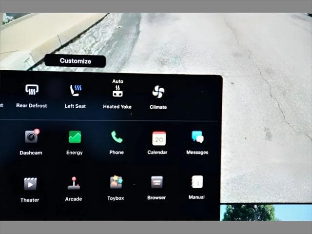 2023 Tesla Model X SUV in Deep Blue Metallic thumbnail 24