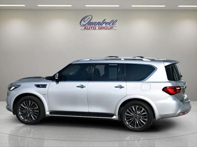 2019 INFINITI QX80 SUV in Liquid Platinum thumbnail 7
