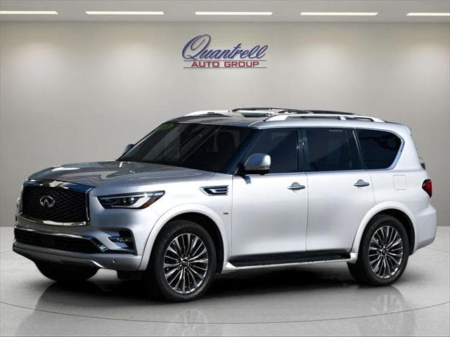 2019 INFINITI QX80 SUV in Liquid Platinum thumbnail 8