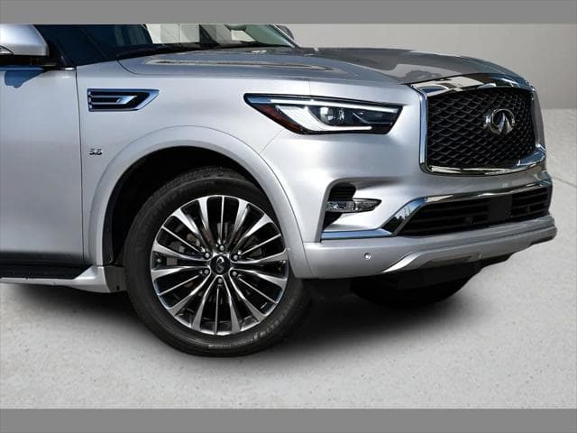 2019 INFINITI QX80 SUV in Liquid Platinum thumbnail 10