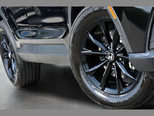 2024 Honda CR-V Hybrid SUV in Crystal Black Pearl thumbnail 11