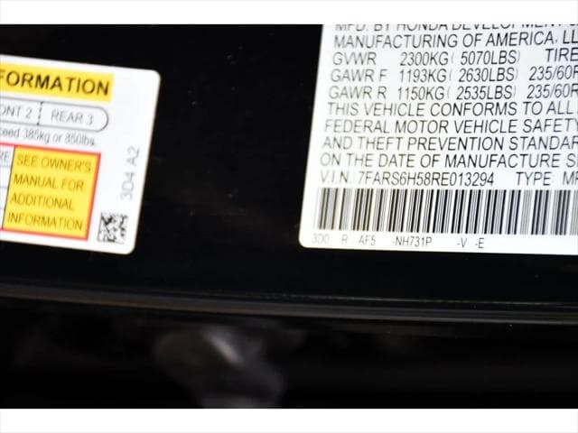 2024 Honda CR-V Hybrid SUV in Crystal Black Pearl thumbnail 25
