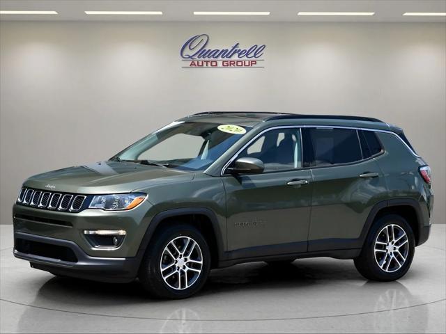 2020 Jeep Compass SUV in Olive Green Pearlcoat thumbnail 8