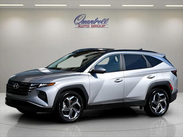 2022 Hyundai Tucson Hybrid SUV in Shimmering Silver thumbnail 8