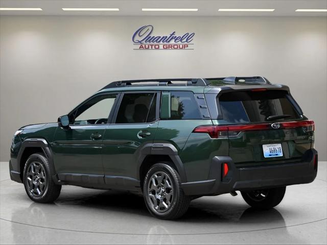 2026 Subaru Outback SUV in Deep Emerald Green Pearl thumbnail 6