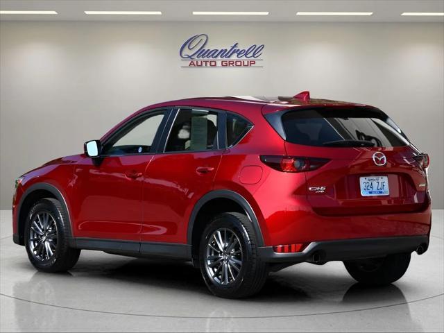 2019 Mazda CX-5 SUV in Soul Red Crystal Metallic thumbnail 6