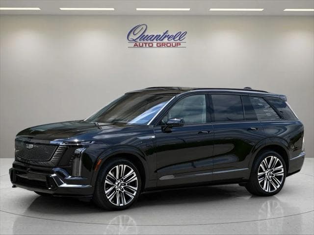 2026 Cadillac VISTIQ SUV in Stellar Black Metallic thumbnail 8