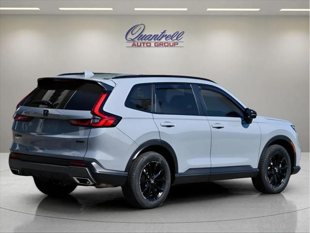 2025 Honda CR-V Hybrid SUV in Gray thumbnail 4