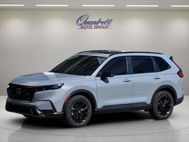 2025 Honda CR-V Hybrid SUV in Gray thumbnail 8