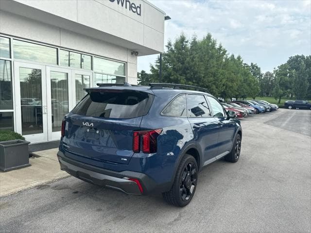 2024 Kia Sorento SUV in Midnight Lake Blue thumbnail 3