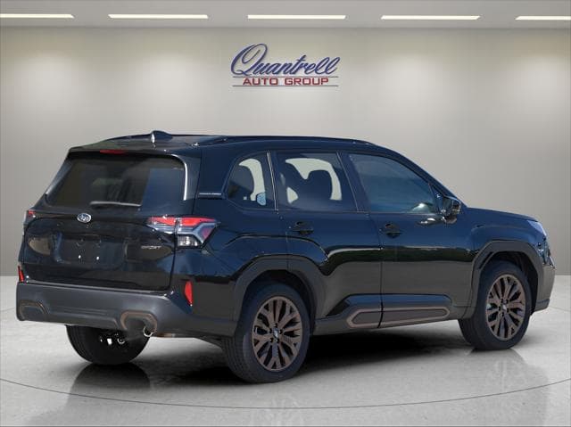 2026 Subaru Forester SUV in Crystal Black Silica thumbnail 4