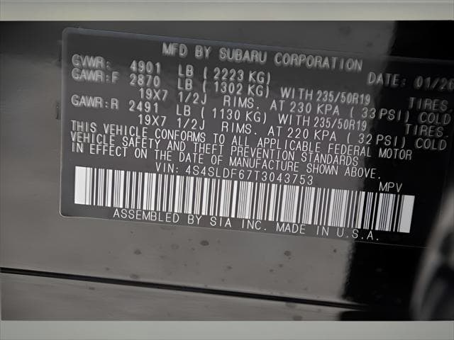 2026 Subaru Forester SUV in Crystal Black Silica thumbnail 25