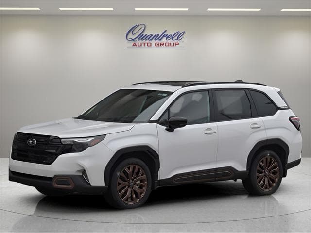 2026 Subaru Forester SUV in Crystal White Pearl thumbnail 8