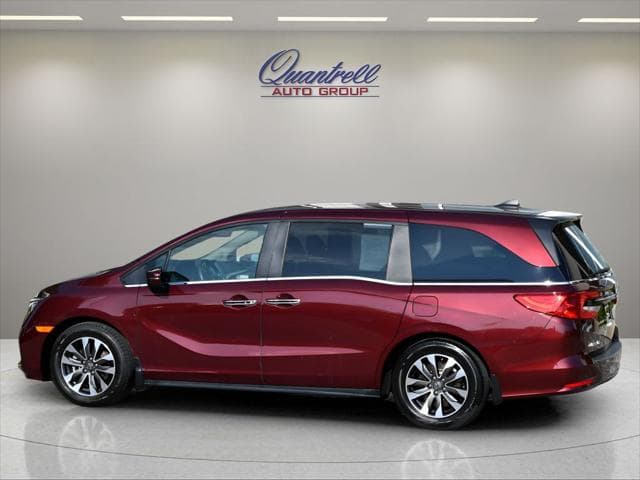 2021 Honda Odyssey Van in Deep Scarlet Pearl thumbnail 7