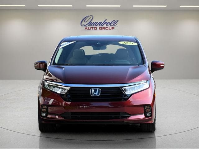 2021 Honda Odyssey Van in Deep Scarlet Pearl thumbnail 9