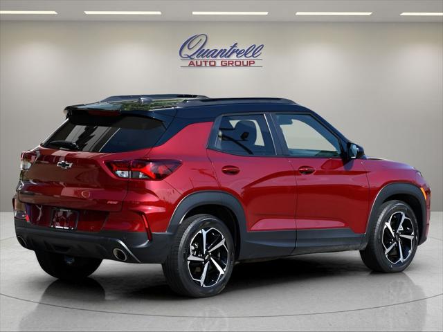 2023 Chevrolet Trailblazer SUV in Crimson Metallic thumbnail 4