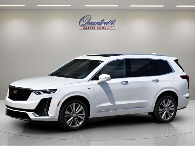 2023 Cadillac XT6 SUV in Crystal White Tricoat thumbnail 8