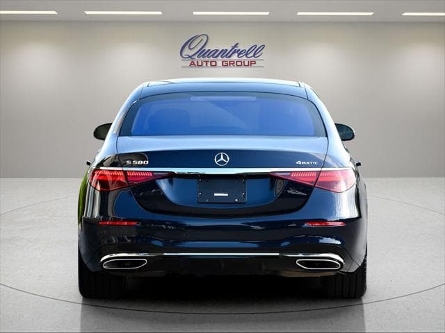 2026 Mercedes-Benz S 580 Sedan in Nautical Blue Metallic thumbnail 5