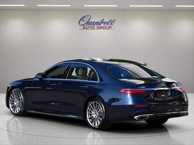2026 Mercedes-Benz S 580 Sedan in Nautical Blue Metallic thumbnail 6