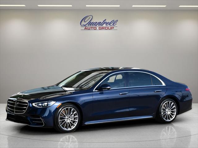 2026 Mercedes-Benz S 580 Sedan in Nautical Blue Metallic thumbnail 8