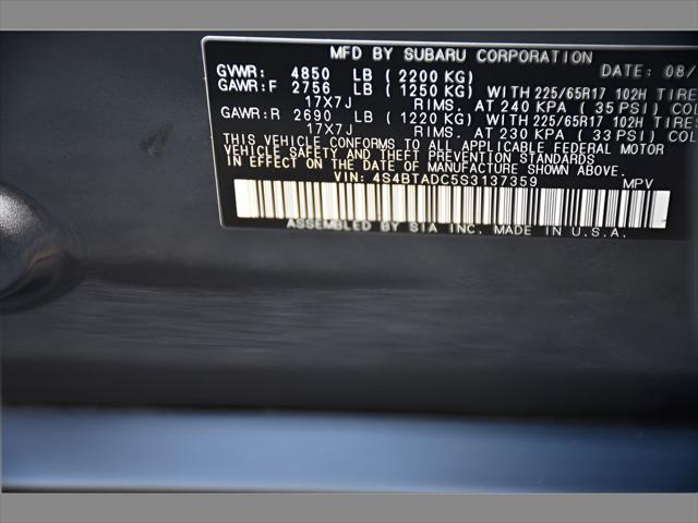 2025 Subaru Outback SUV in Magnetite Gray Metallic thumbnail 27