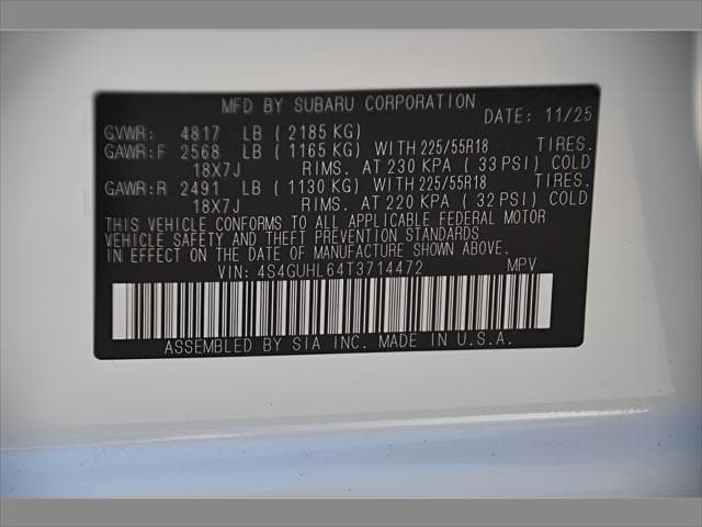 2026 Subaru Crosstrek SUV in Crystal White Pearl thumbnail 23