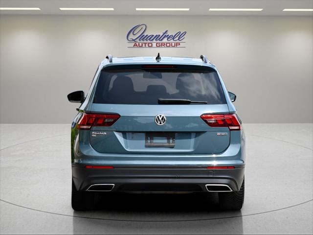 2019 Volkswagen Tiguan SUV in Stone Blue Metallic thumbnail 5