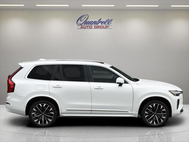 2027 Volvo XC90 Plug-In Hybrid SUV in Crystal White thumbnail 3
