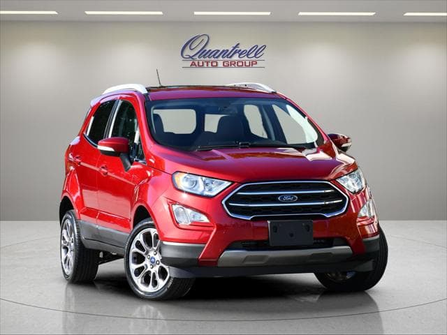 2022 Ford EcoSport in Ruby Red Metallic Tinted Clearcoat