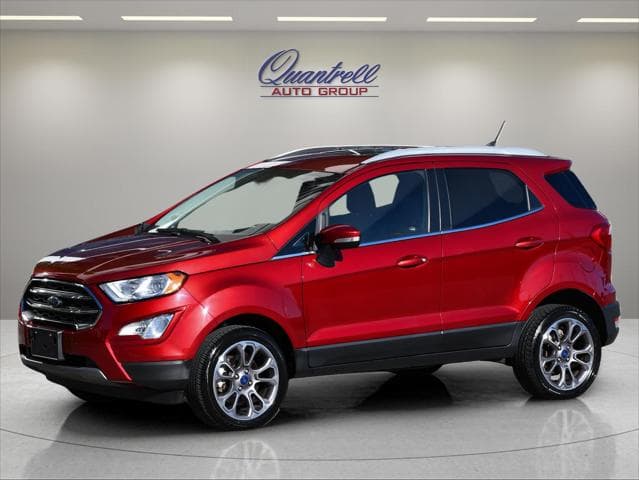 2022 Ford EcoSport SUV in Ruby Red Metallic Tinted Clearcoat thumbnail 8
