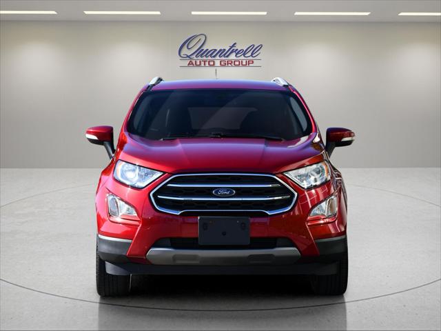 2022 Ford EcoSport SUV in Ruby Red Metallic Tinted Clearcoat thumbnail 9