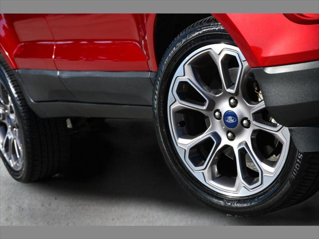 2022 Ford EcoSport SUV in Ruby Red Metallic Tinted Clearcoat thumbnail 11