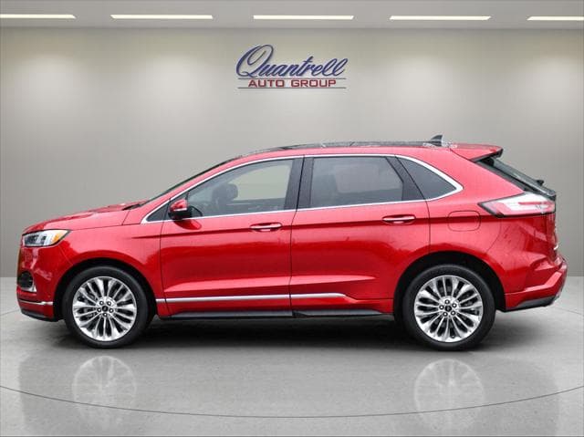 2022 Ford Edge SUV in Rapid Red Metallic Tinted Clearcoat thumbnail 7